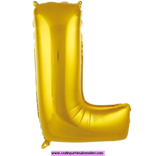 L Gold Folyo Balon